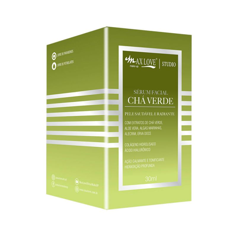 SÉRUM FACIAL CHÁ VERDE MAX LOVE 30ML