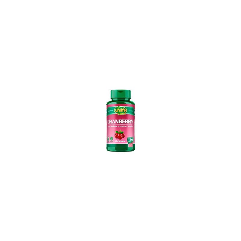 CRANBERRY 500 MG COM 120 CAPSULAS UNILIFE