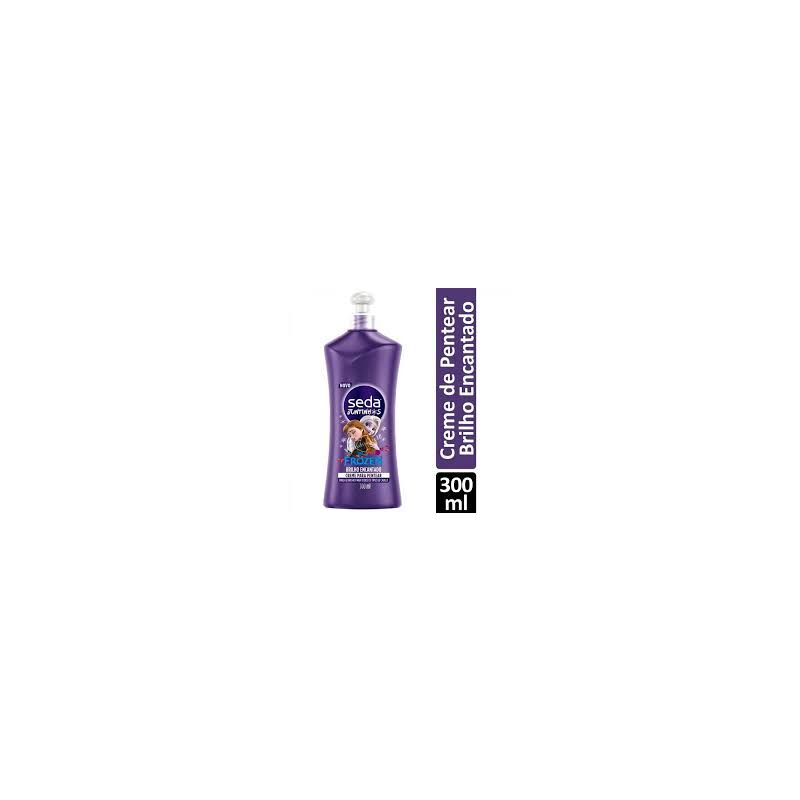CREME DE PENTEAR SEDA JUNTINHO FROZEN 300ML BRILHO ENCANTADO
