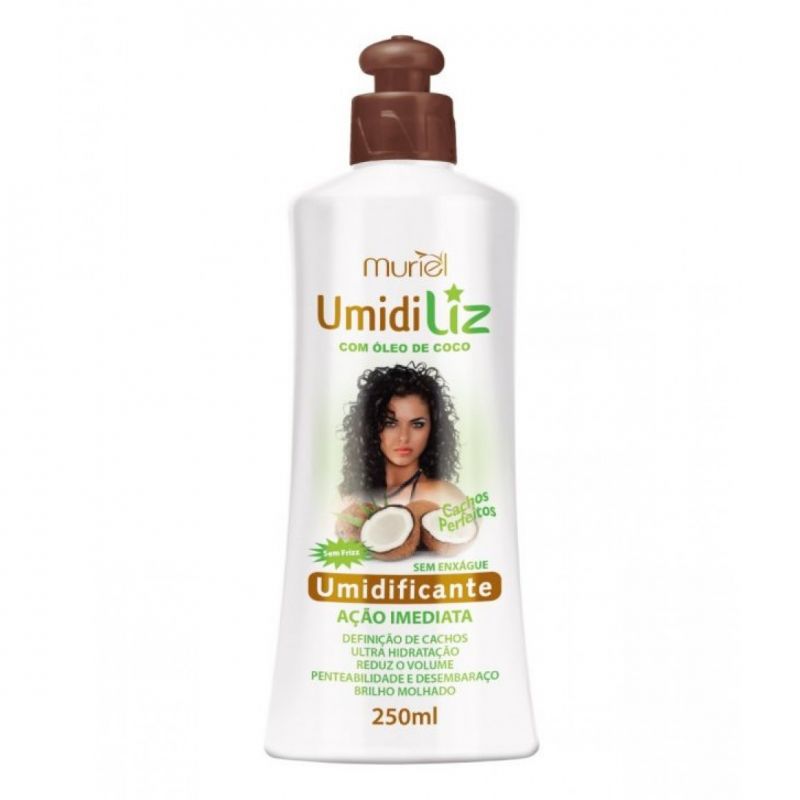 ATIVADOR DE CACHOS UMIDILIZ COM ÓLEO DE COCO 250ML