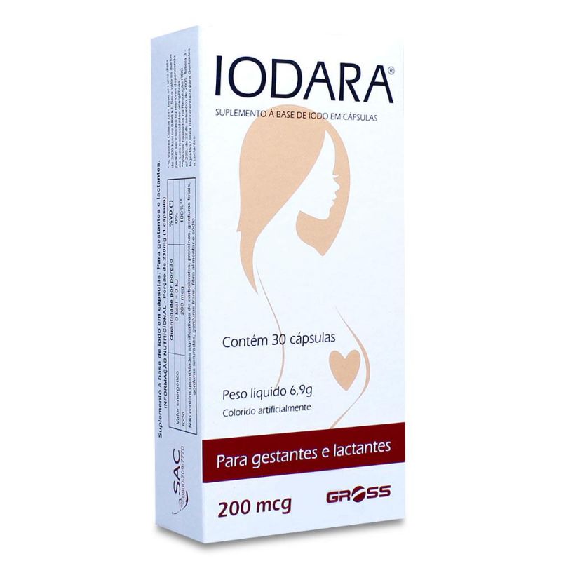 IODARA 200MCG COM 30 COMPRIMIDOS