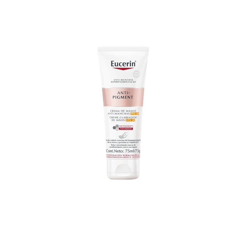 EUCERIN ANTI-PIGMENT CREME CLAREADOR PARA MÃOS FPS30 75ML