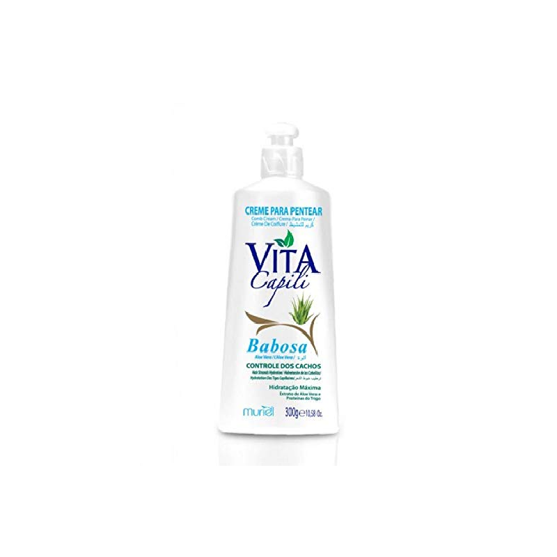 CREME  PARA PENTEAR VITA CAPILI BABOSA 300GR