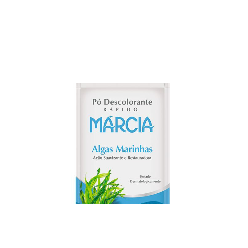PÓ DESCOLORANTE MÁRCIA  ALGAS MARINHAS 20G