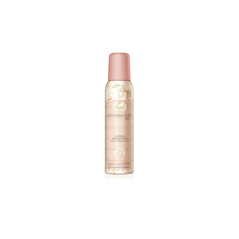 DESODORANTE AEROSOL GIOVANNA BABY PEACH 150ML