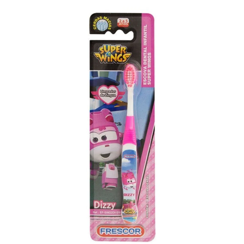 ESCOVA DENTAL INFANTIL FRESCOR SUPER WINGS DIZZY UNIDADE