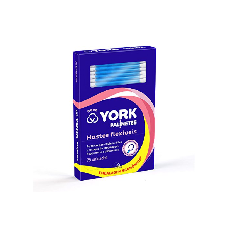 COTONETES YORK  COM 75 UNIDADES