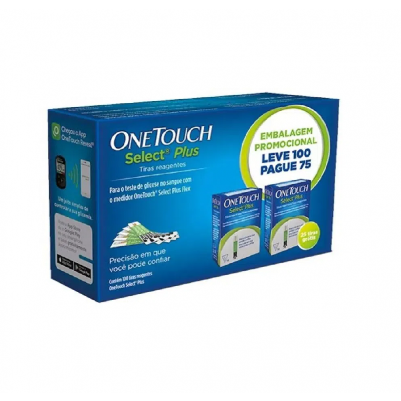 ONETOUCH SELECT PLUS LEVE 100 PAGUE 75