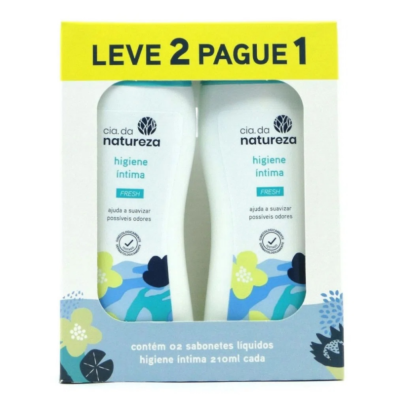 SABONETE LÍQUIDO ÍNTIMO FRESH LEVE 2 PAGUE 1 210ML 