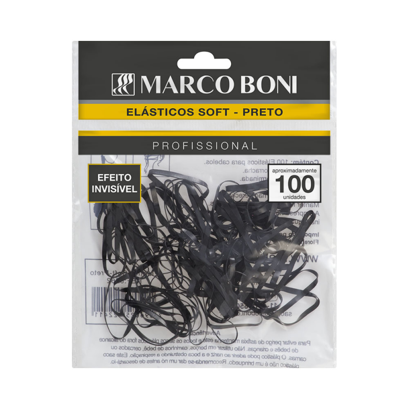 ELÁSTICO SOFT MARCO BONI COM 100 UNIDADES 