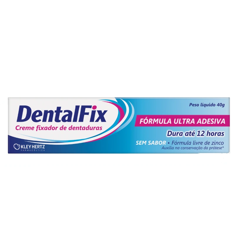 DENTALFIX CREME FIXADOR PARA DENTADURA SEM SABOR 40G