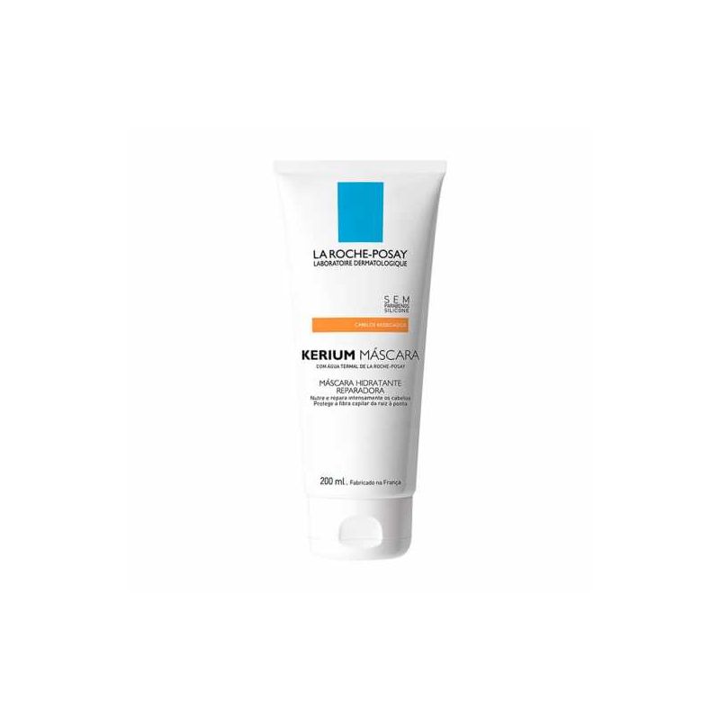  KERIUM MÁSCARA CAPILAR CABELOS RESSECADOS LA ROCHE-POSAY 200ML 