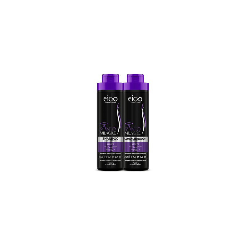KIT SHAMPOO+CONDICIONADOR EICO SANTO MILAGRE 800ML