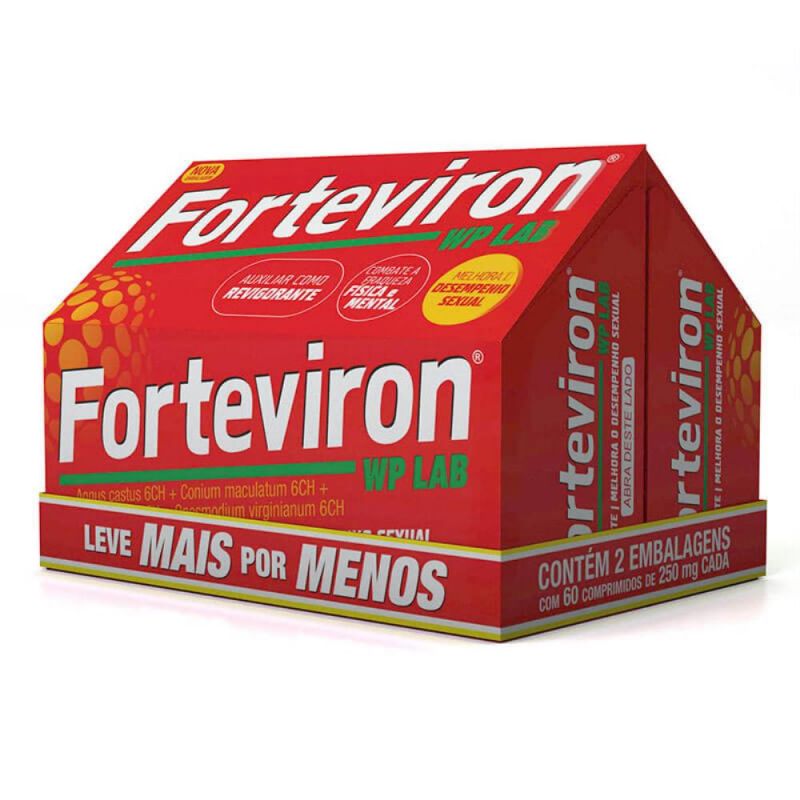 KIT FORTEVIRON 250MG COM 120 COMPRIMIDOS