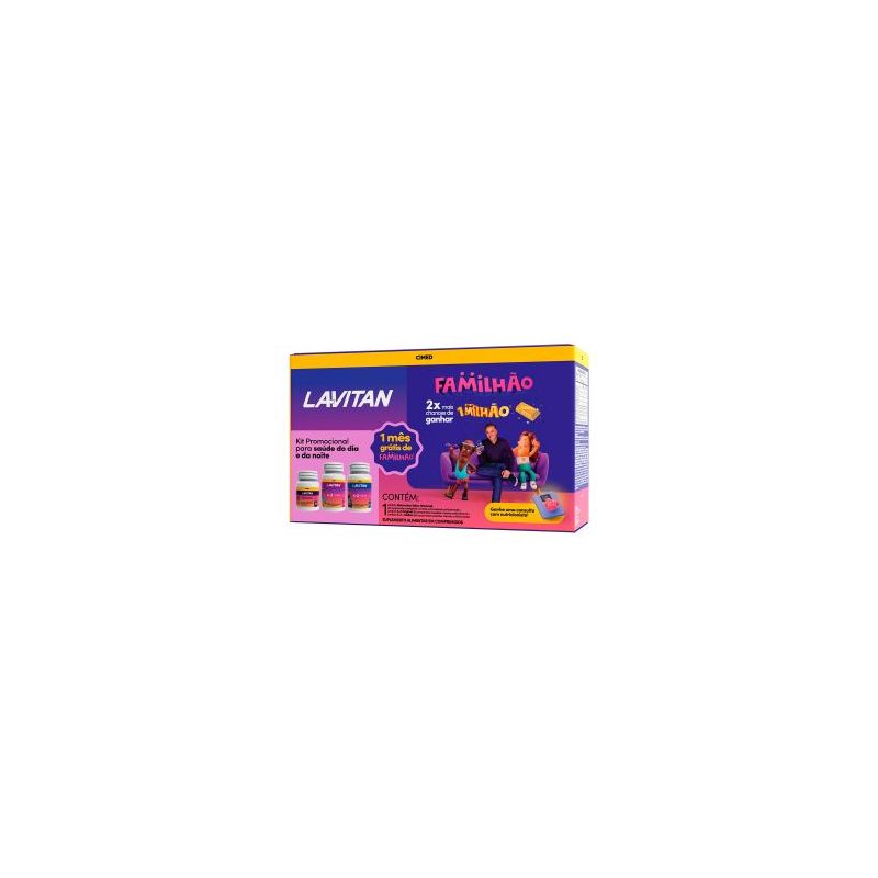 KIT LAVITAN FAMILHAO AZ ORIGINAL+ AZ MULHER + MELATONIA