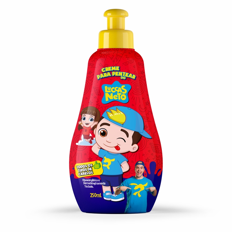 CREME PARA PENTEAR CIA DA NATUREZA LUCCAS NETO 250ML