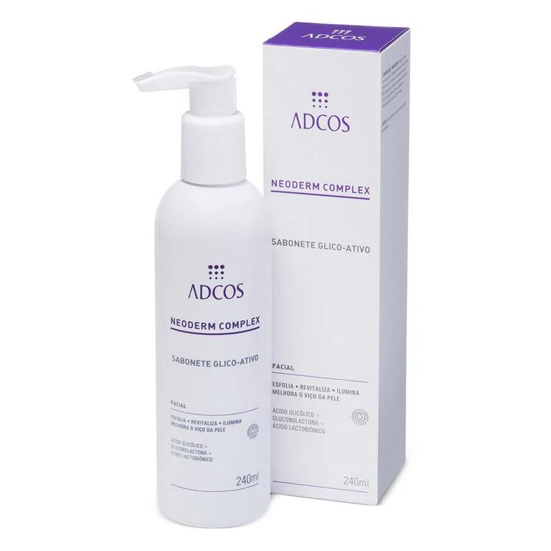 SABONETE LÍQUIDO FACIAL NEODERM COMPLEX  ADCOS 240ML