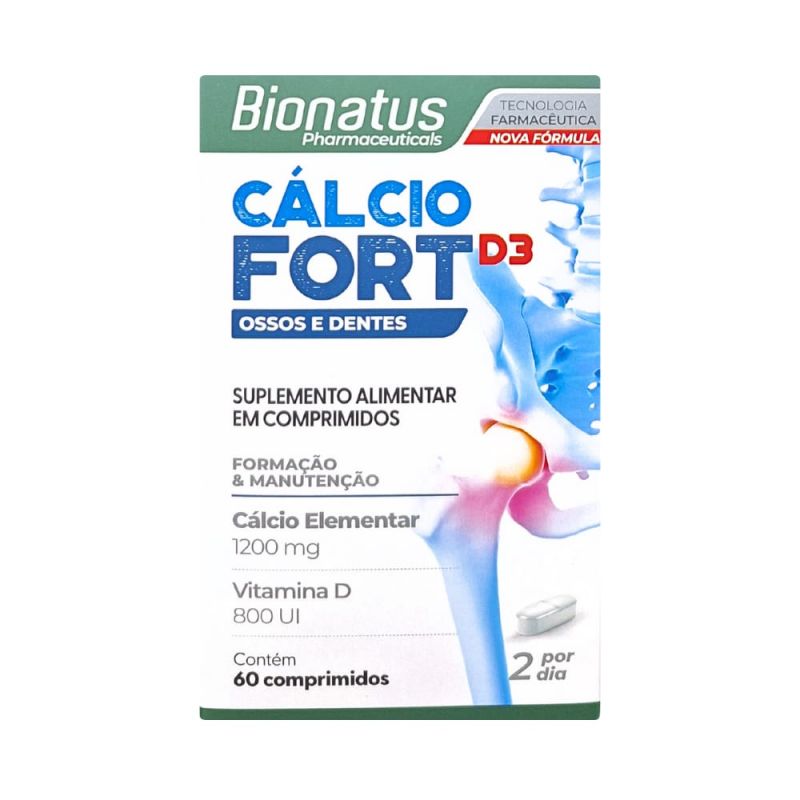 CALCIO FORT D3 COM 60 COMPRIMIDOS