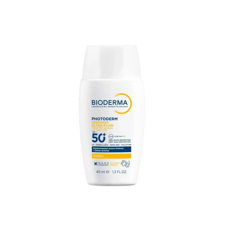 PROT SOLAR BIODERMA PHOTODERM XDEFENSE ULTRA-FLUID 50+ 40ML