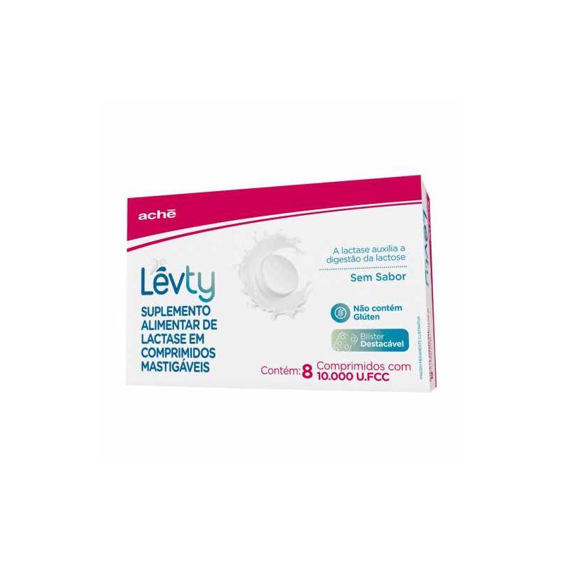 LEVTY 10.000U.FCC SEM SABOR COM 8 COMPRIMIDOS-ACHE-