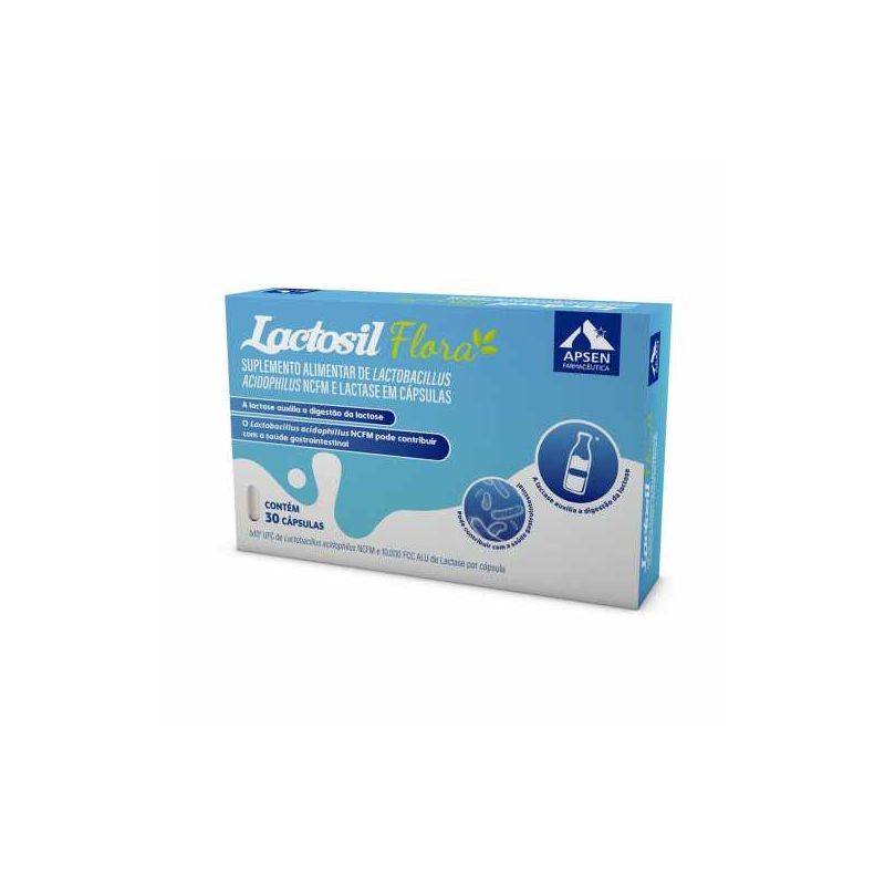 LACTOSIL FLORA COM 30 CÁPSULAS-APSEN-