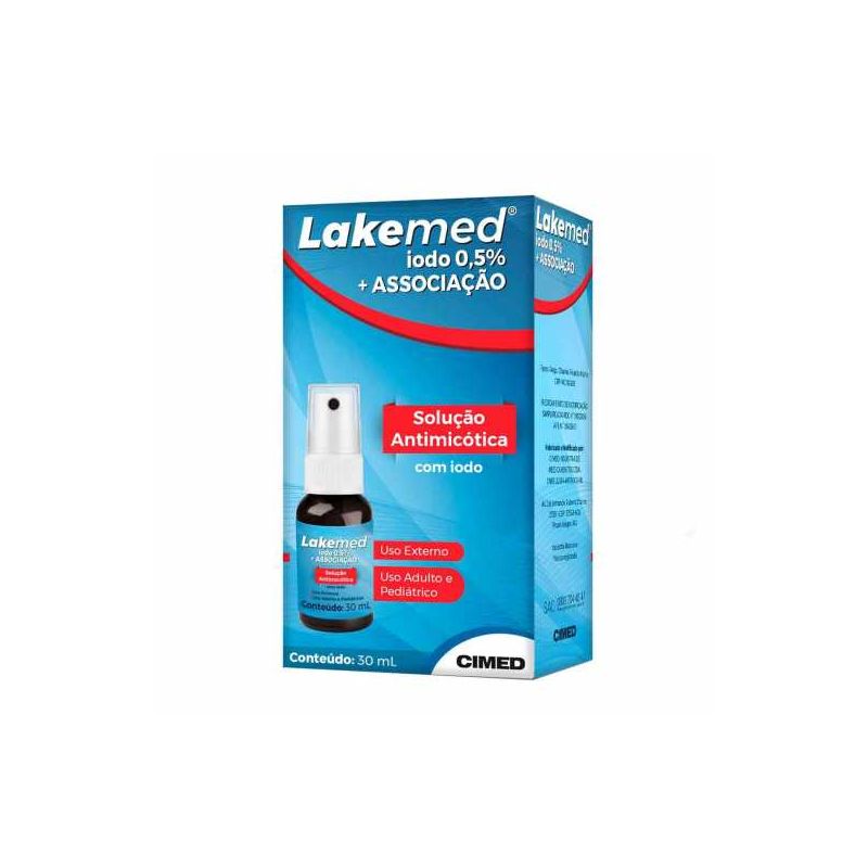 LAKEMED SOLUÇÃO ORAL TOPICA SPRAY COM 30ML-CIMED-