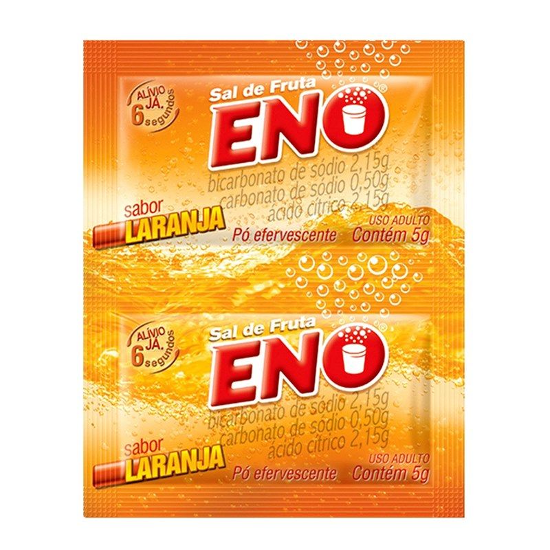 SAL FRUTA ENO LARANJA COM 2 ENVELOPES