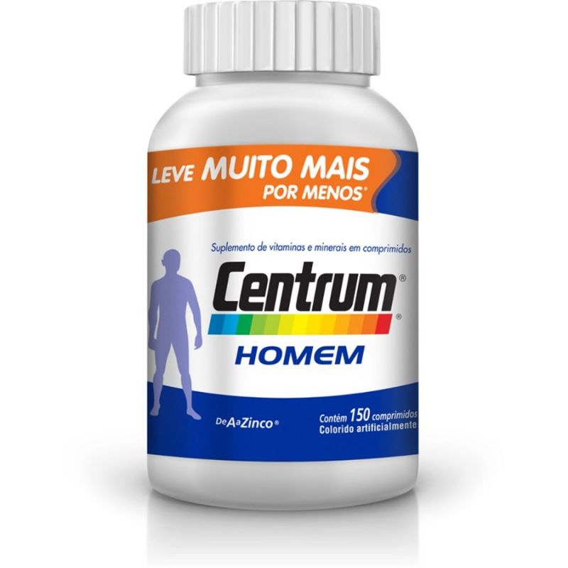 CENTRUM HOMEM COM 150 COMPRIMIDOS