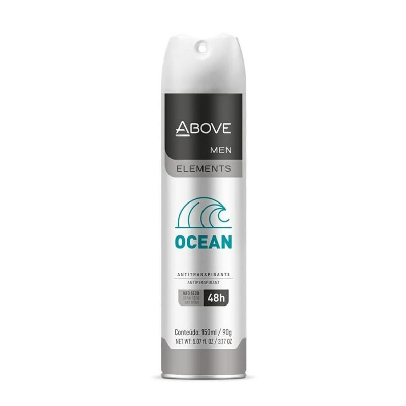 DESODORANTE AEROSOL ABOVE MEN OCEAN 150ML