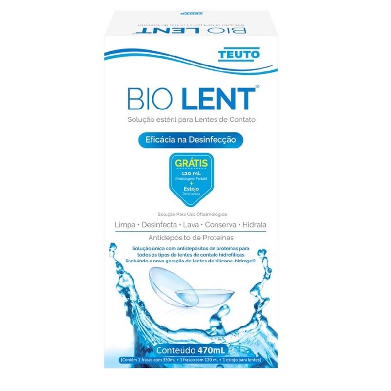 BIO LENTE 350+120+ESTOJO 470ML
