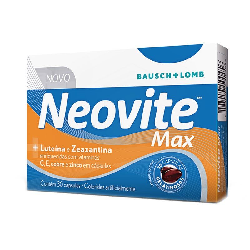 NEOVITE MAX COM 30 CÁPSULAS 