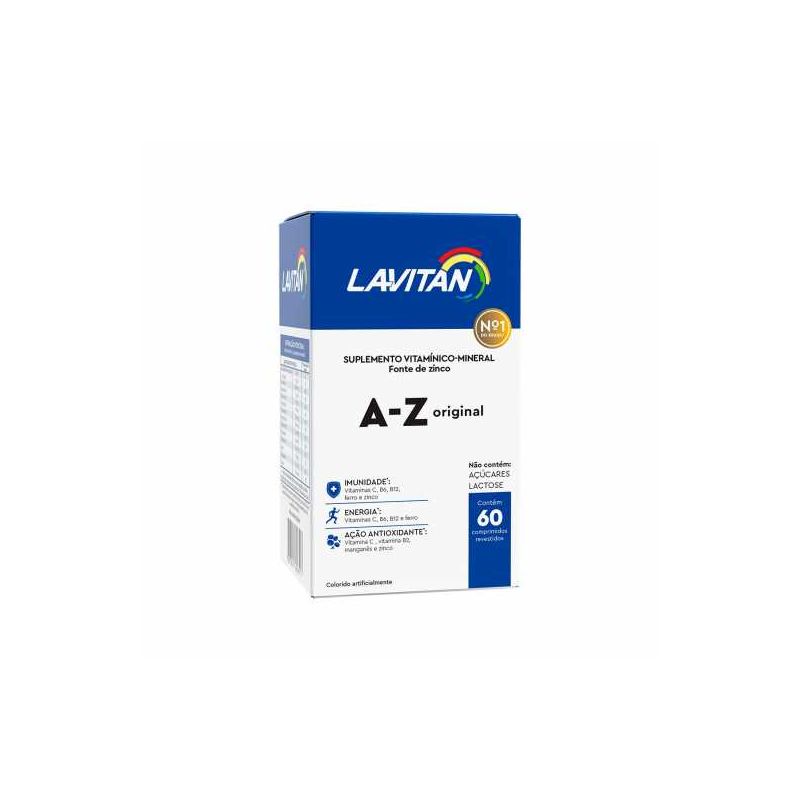 LAVITAN A-Z COM 60 COMPRIMIDOS