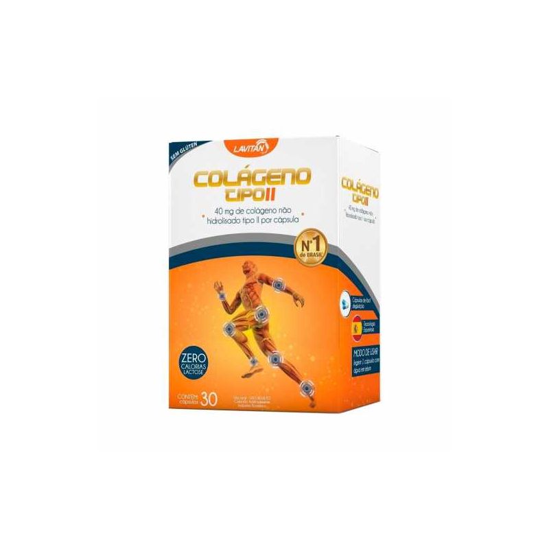LAVITAN COLAGENO TIPO II COM 30 CÁPSLULAS