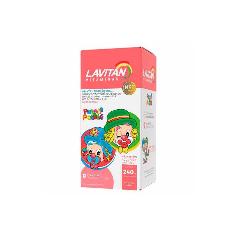 LAVITAN INFANTIL SABOR LARANJA 240ML 