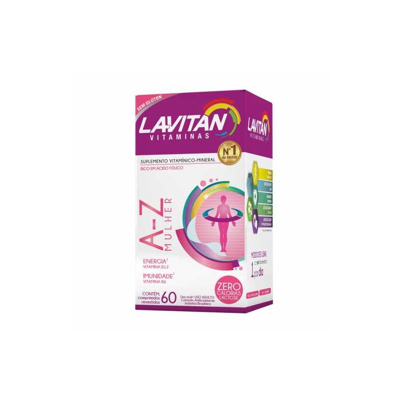 LAVITAN MULHER COM 60 COMPRIMIDOS