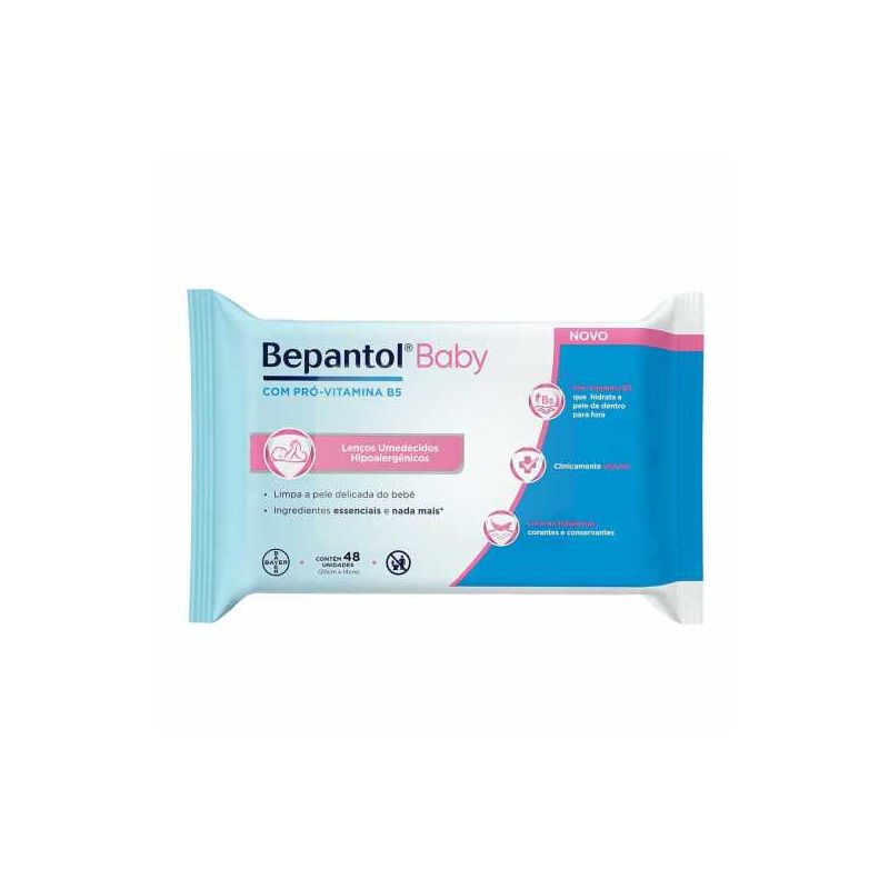 LENCOS UMEDECIDOS BEPANTOL BABY 48UN 