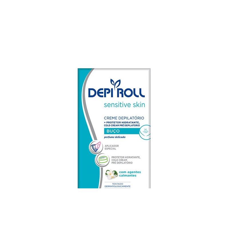 CREME DEPILATÓRIO DEPI ROLL SENSITIVE SKIN 20G