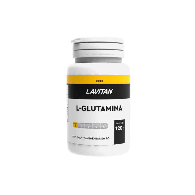 LAVITAN GLUTAMINA COM 120 GRAMAS