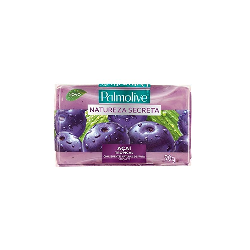 SABONETE EM BARRA PALMOLIVE AÇAÍ TROPICAL 90G