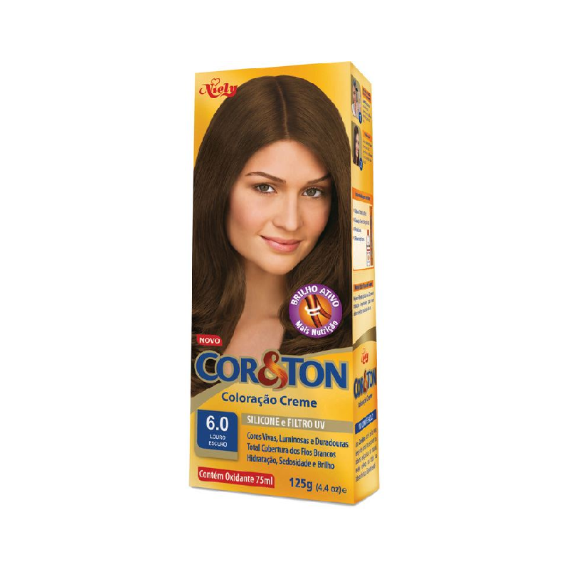 TINTURA COR&TON LOURO ESCURO 6.0
