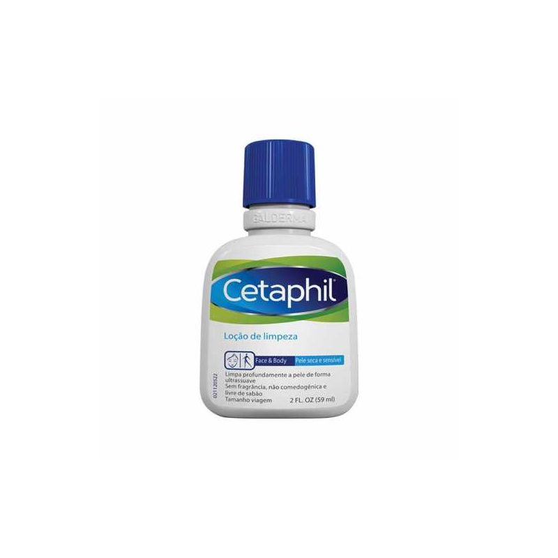 LOÇÃO DE LIMPEZA CETAPHIL FACE BODY 59ML 