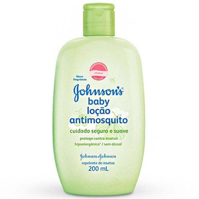 LOÇÃO JOHNSON & JOHNSON BABY ANTI MOSQUITO 200ML