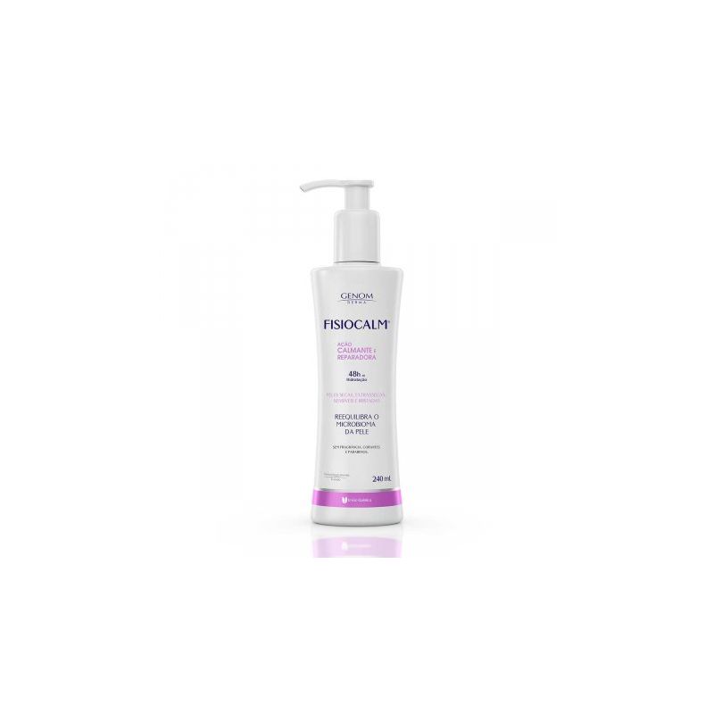 LOÇAO HIDRATANTE FISIOCALM ACAO CALMANTE E REPARADORA 240ML