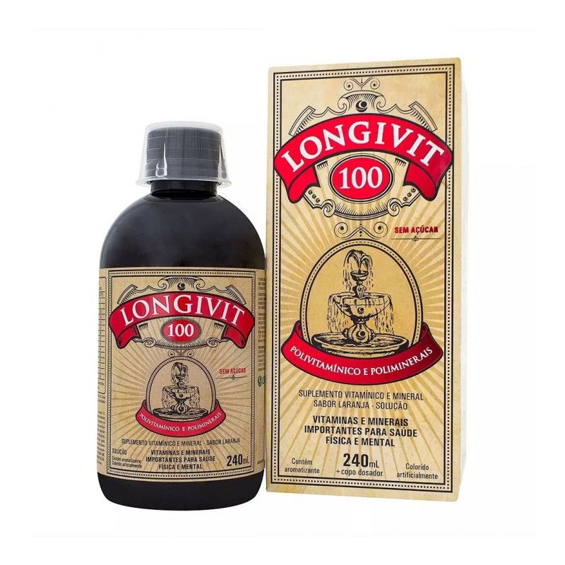LONGIVIT 100 COM 240ML 