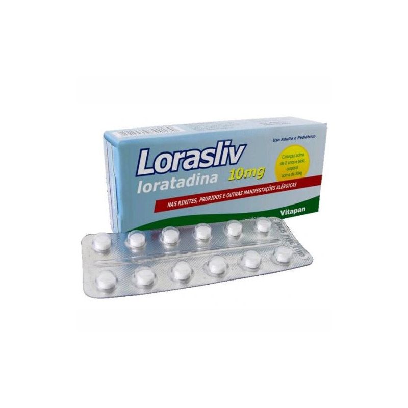 LORASLIV 10MG COM 12 COMPRIMIDOS