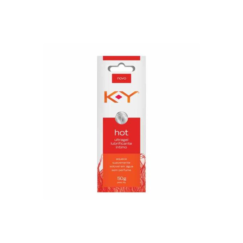 K-Y GEL LUBRIF INTIMO HOT COM 50 GRAMAS