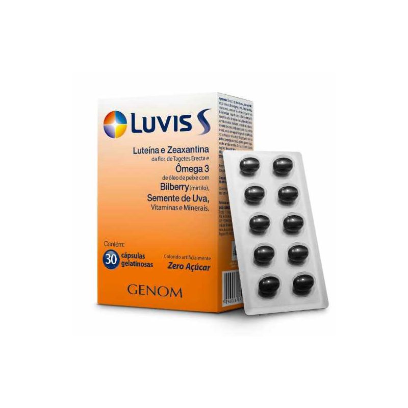LUVIS COM 30 CAPSULAS GELATINOSAS
