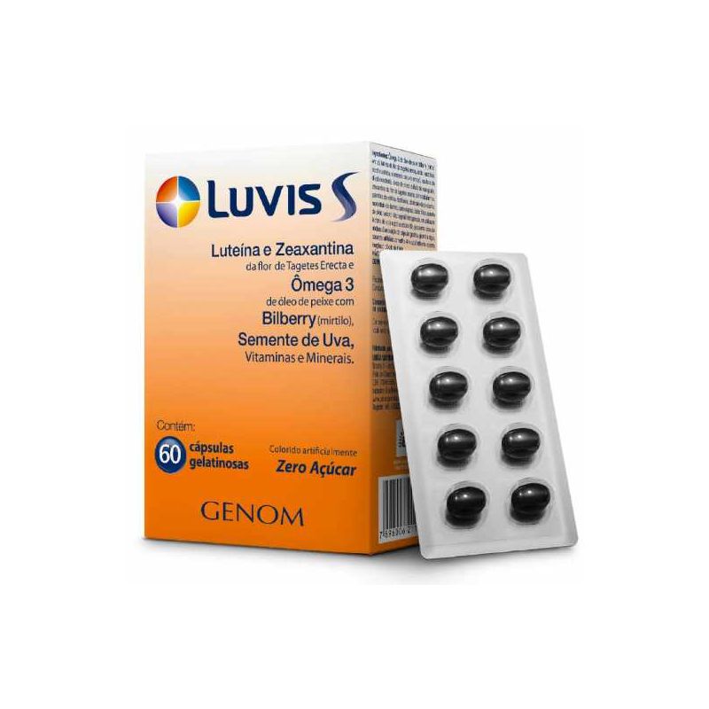 LUVIS COM 60 CAPSULAS GELATINOSAS