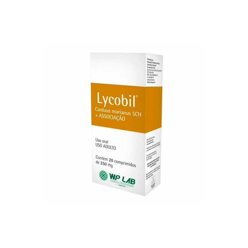 LYCOBIL 250MG COM 20 COMPRIMIDOS