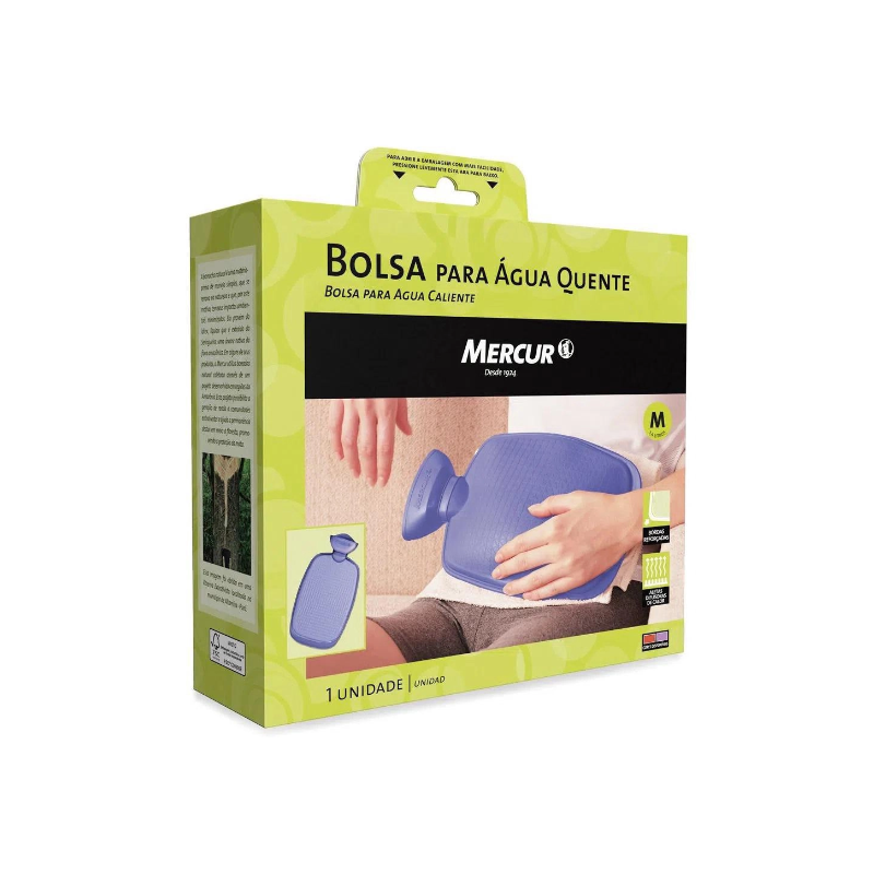 BOLSA P/AGUA QUENTE LILAS M